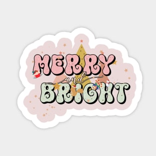 Merry and Bright Design Sticker